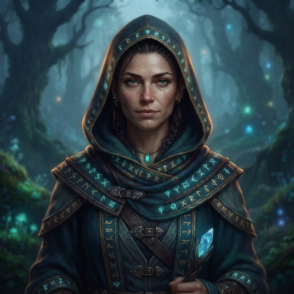 Arcane character portrait